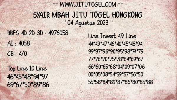 Prediksi Hongkong